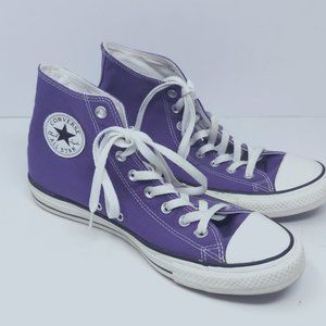 Converse Classic All-Star Purple Canvas High-tops, Women's 12, Men's 10